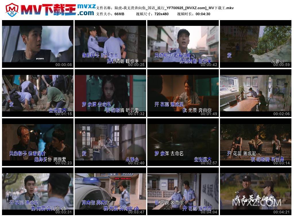 陆虎-我无畏奔向你_国语_流行_YF700925